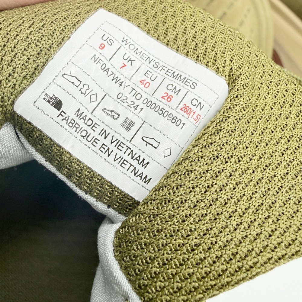 The North Face Womens Vectiv Exploris 2 Mid Futurelight Leather Size 9 Olive - Picture 10 of 11